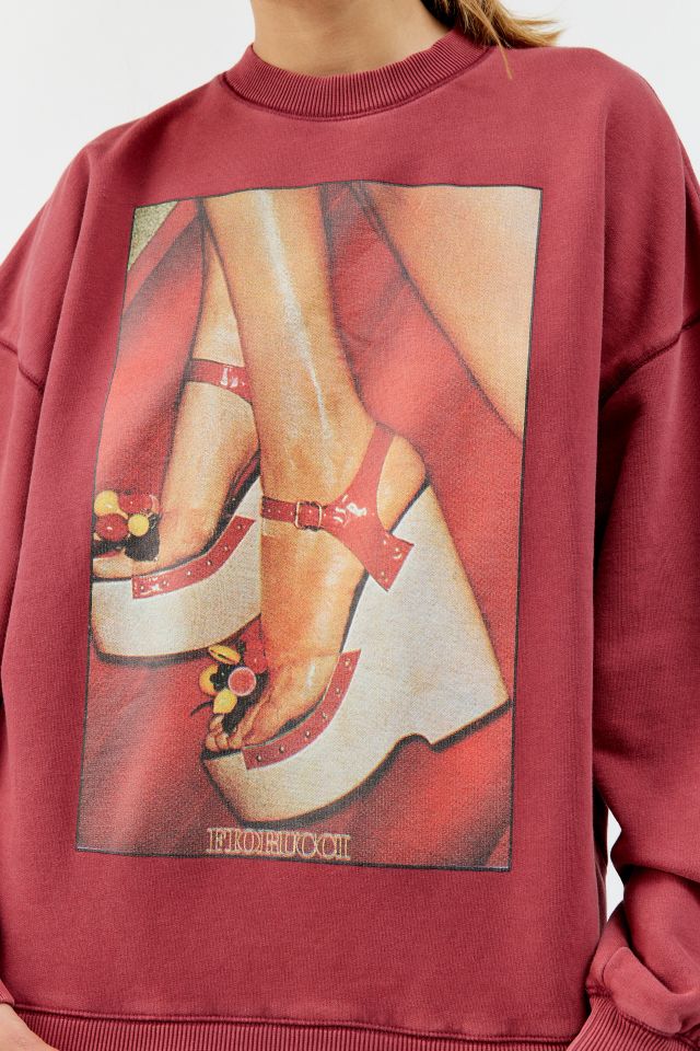 Fiorucci pink sale sweatshirt