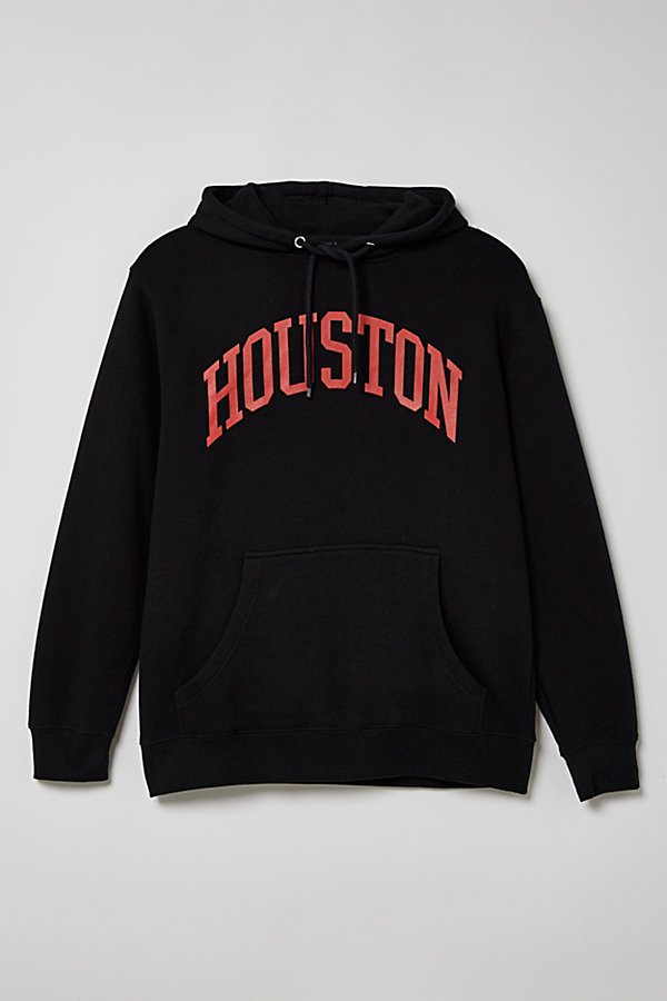 Urban Outfitters Houston Destination Hoodie Sweatshirt In Black, Men's At