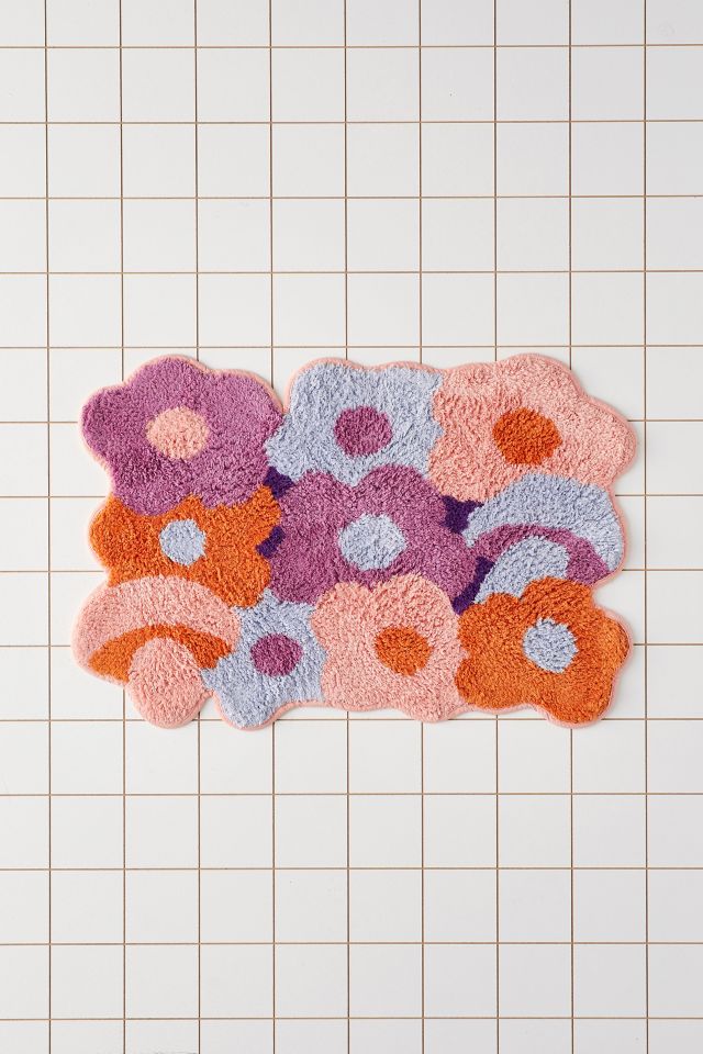 Vera Floral Tufted Bath Mat #1