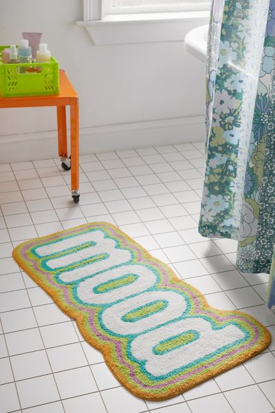 Shop Urban Outfitters Mood Bath Mat In Neutral At