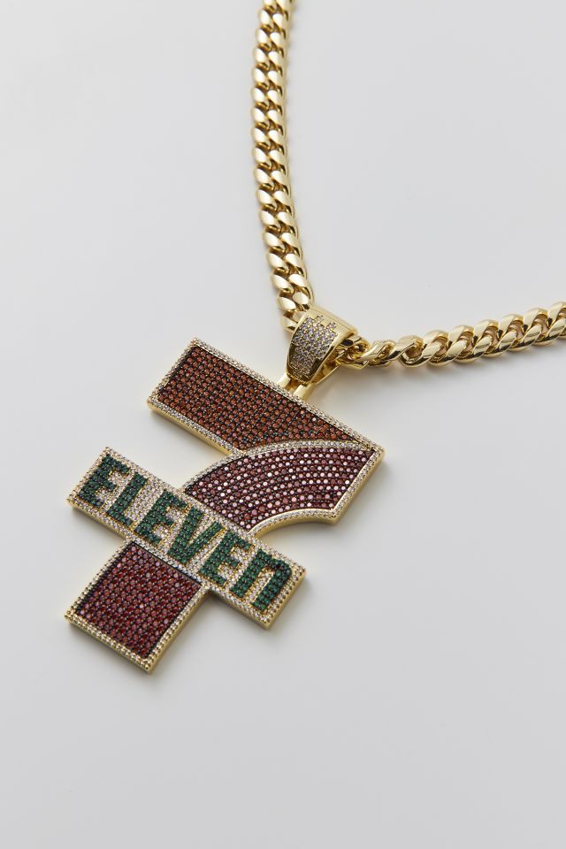 King Ice X 7-Eleven Iced Logo Necklace #1