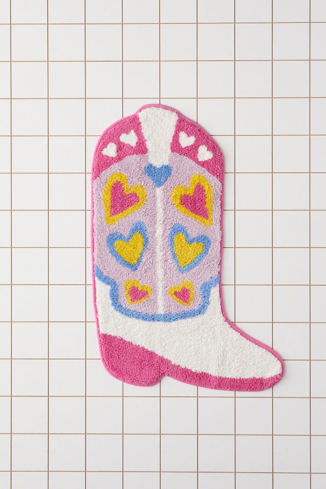 Cowgirl Boot Bath Mat #1