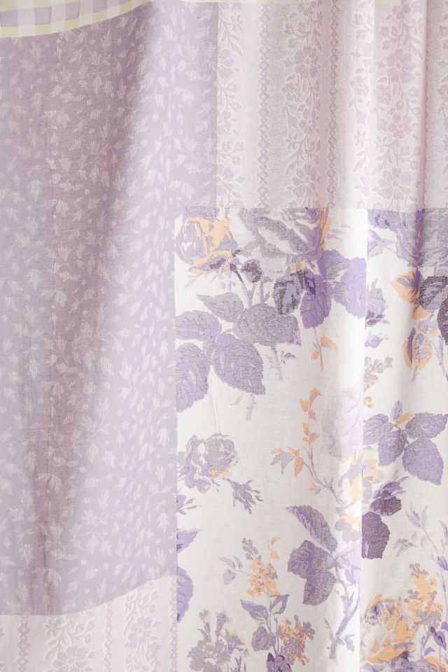 Cornelia Patchwork Shower Curtain #1