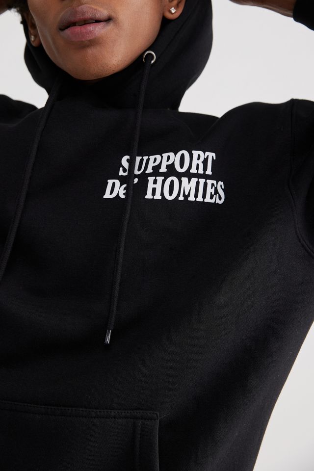 ZTRA UO Exclusive Support De' Hood Pullover Hoodie Sweatshirt