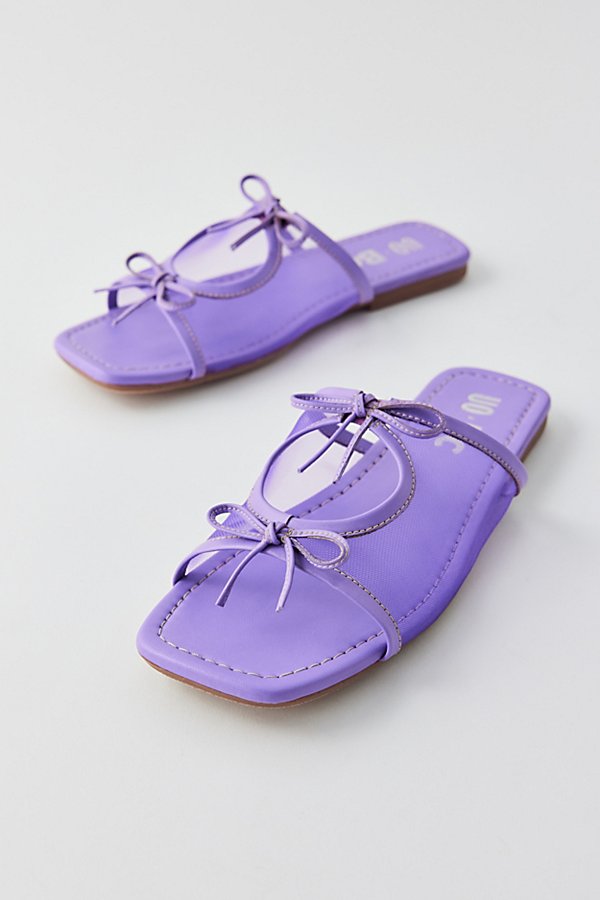 Shop Bc Footwear By Seychelles Uo Exclusive Takes Two Mesh Sandal In Purple Mesh, Women's At Urban Outfitters
