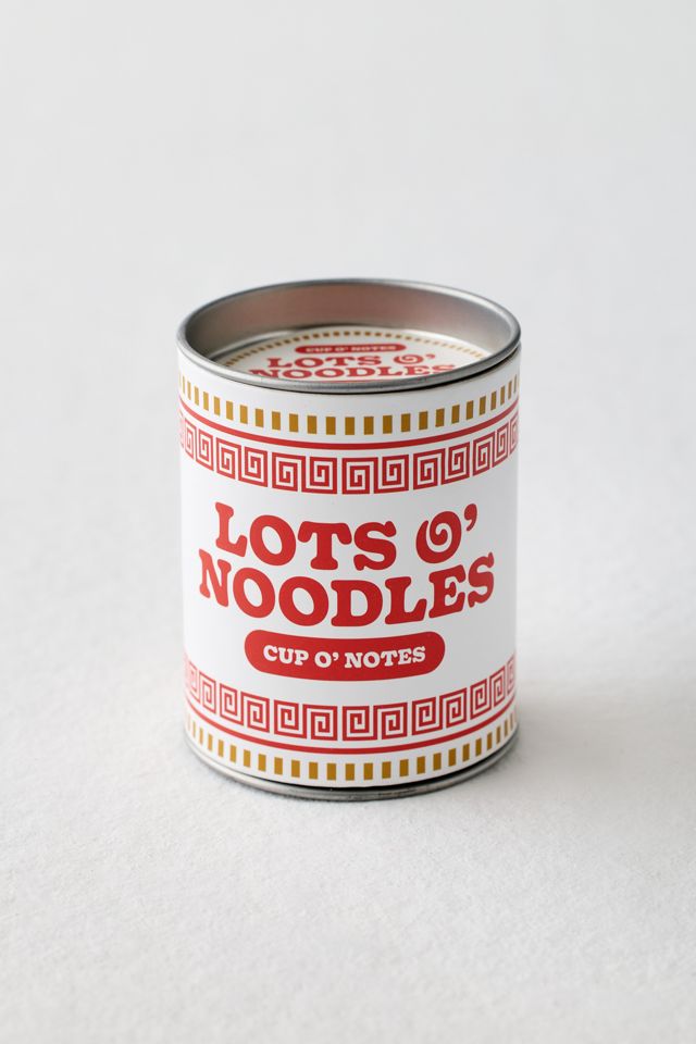 Roll O' Notes Noodles Sticky Notepad | Urban Outfitters Canada