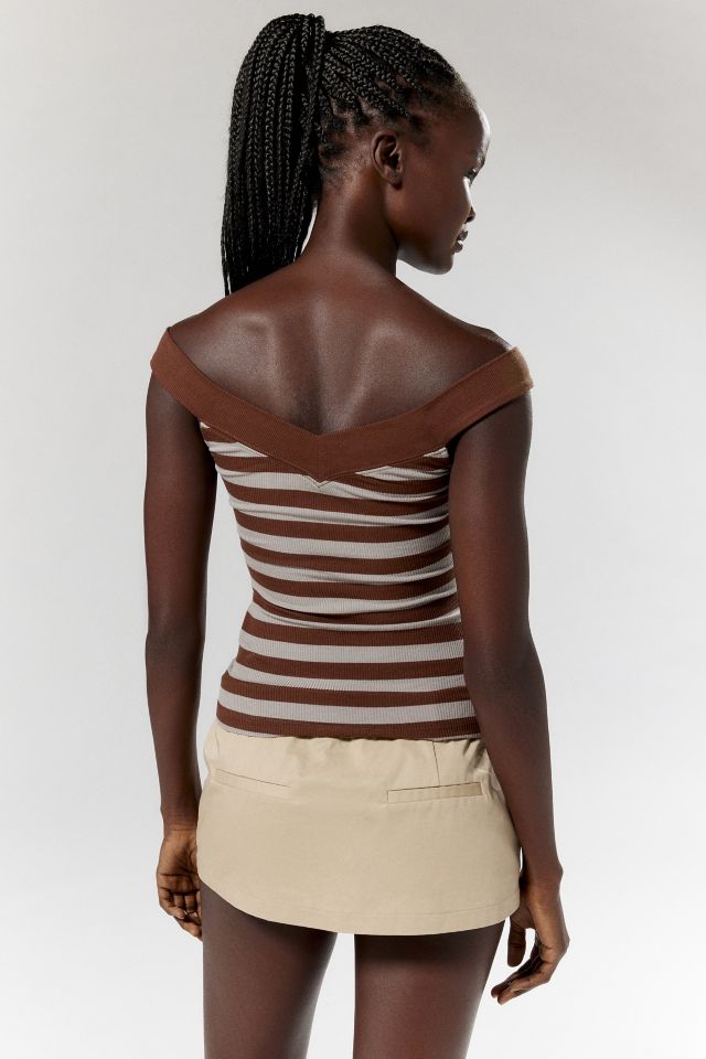 Silence + Noise Veronica Off-The-Shoulder Top #3