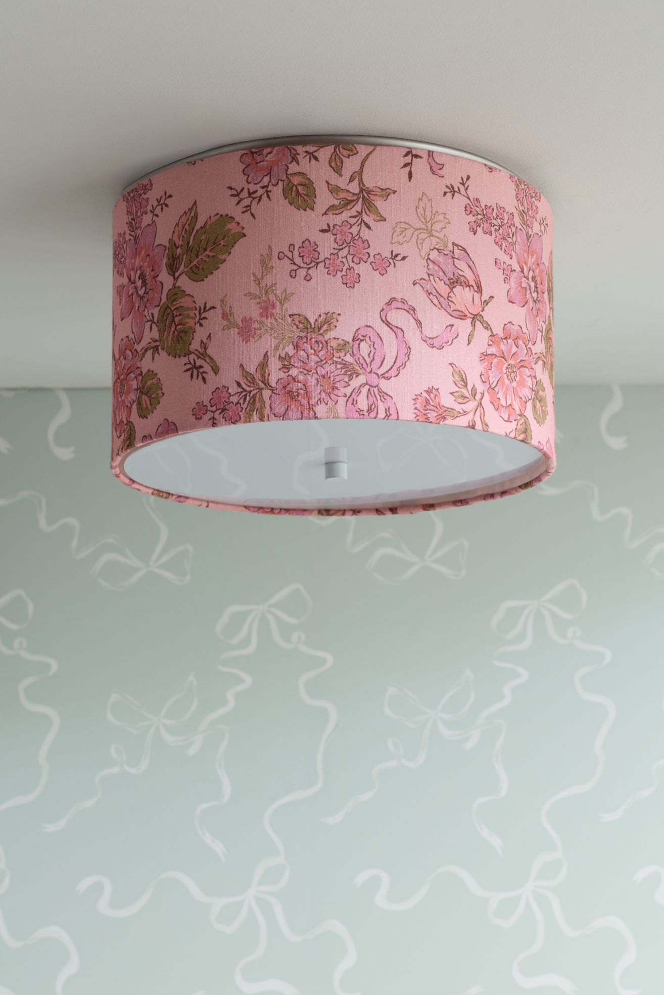 Odette Flush Mount Conversion Kit - Pink Floral, ONE SIZE