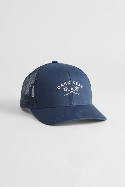 Dark Seas Murre 6-panel Trucker Hat In Assorted, Men's At Urban Outfitters In Blue