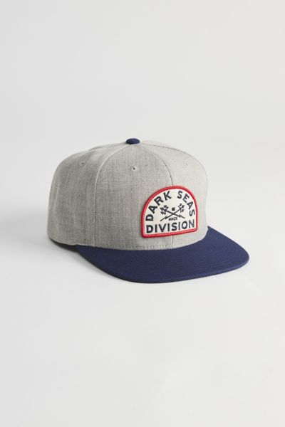 Shop Dark Seas Briney 6-panel Baseball Hat In Grey, Men's At Urban Outfitters