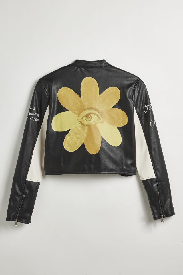 PISHPOSH UO Exclusive Moto Jacket #4