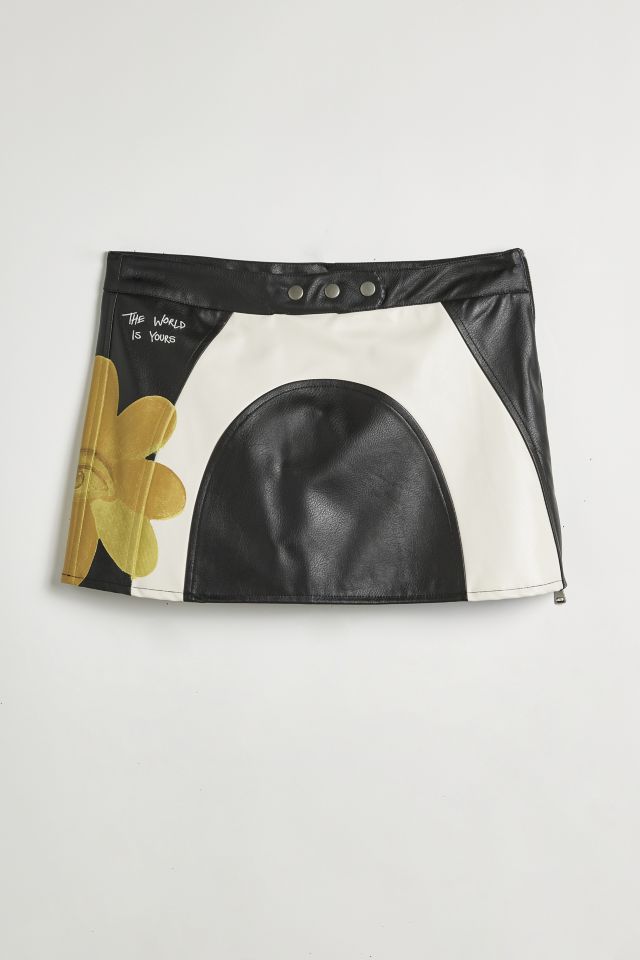 PISHPOSH UO Exclusive Moto Mini Skirt #1