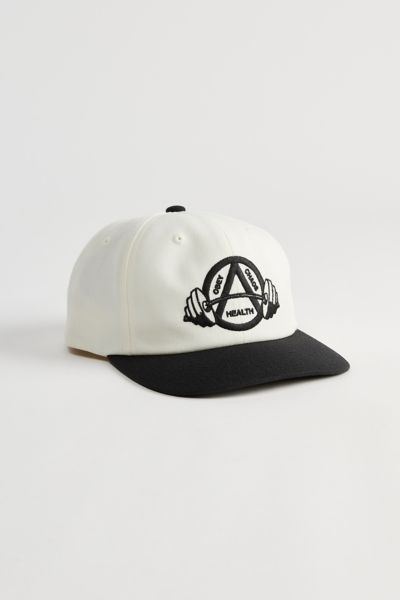 Shop Obey Health 6-panel Baseball Hat In White, Men's At Urban Outfitters