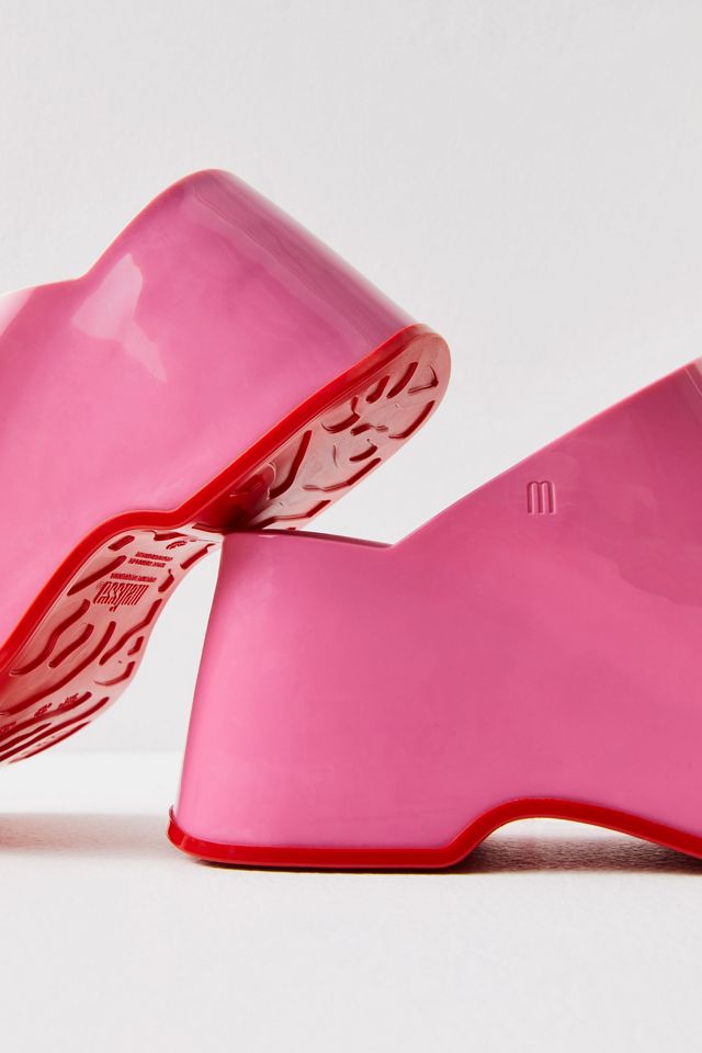 Melissa Patty Jelly Platform Mule #1