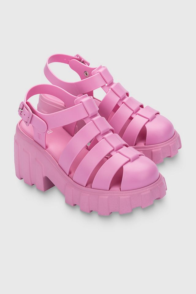 Melissa Megan Jelly Platform Fisherman Sandal #1
