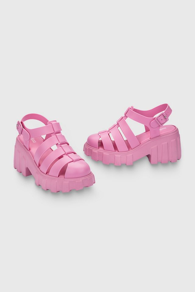 Melissa Megan Jelly Platform Fisherman Sandal #3