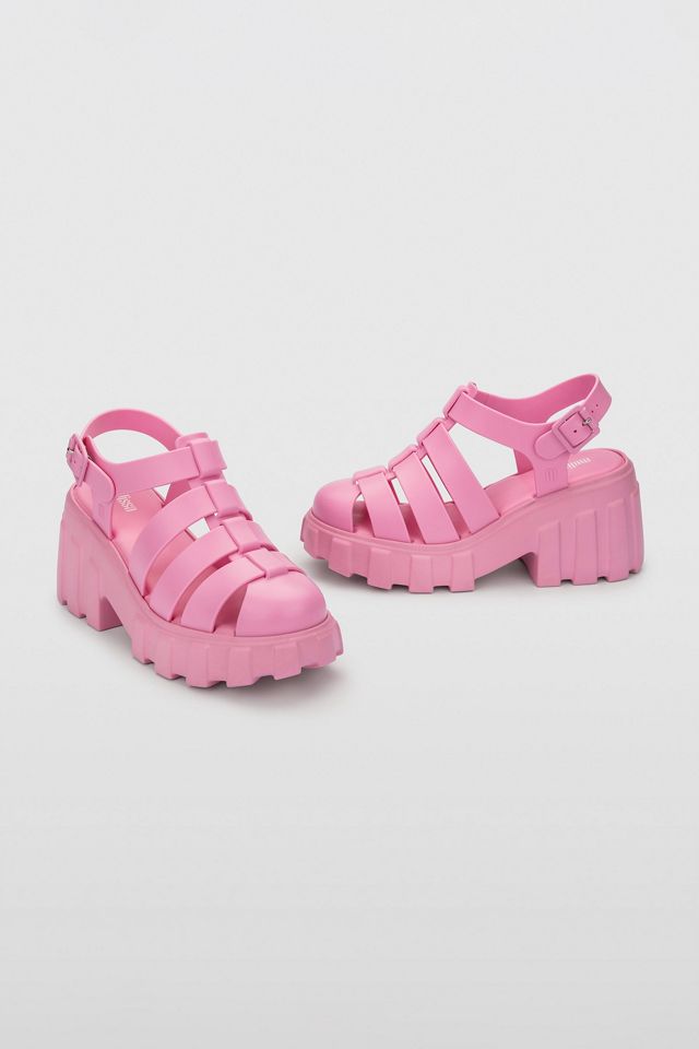 Melissa Megan Jelly Platform Fisherman Sandal #4