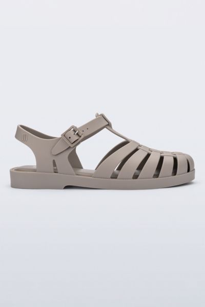 Melissa Possession Jelly Fisherman Sandal In Matt Beige, Women's At Urban Outfitters In Matt Beige