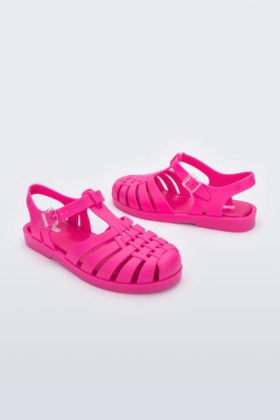 Melissa Possession Jelly Fisherman Sandal In Hot Pink, Women's At Urban Outfitters