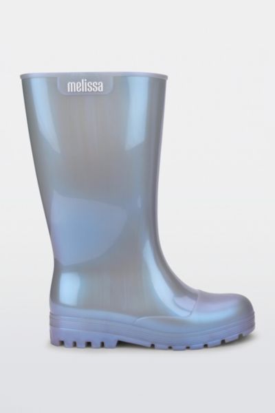 Melissa Jelly Rain Boot In Pearly Blue, Women's At Urban Outfitters In Pearly Blue