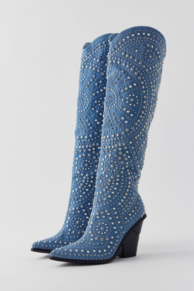 Azalea Wang Texas Studded Cowboy Boot #1