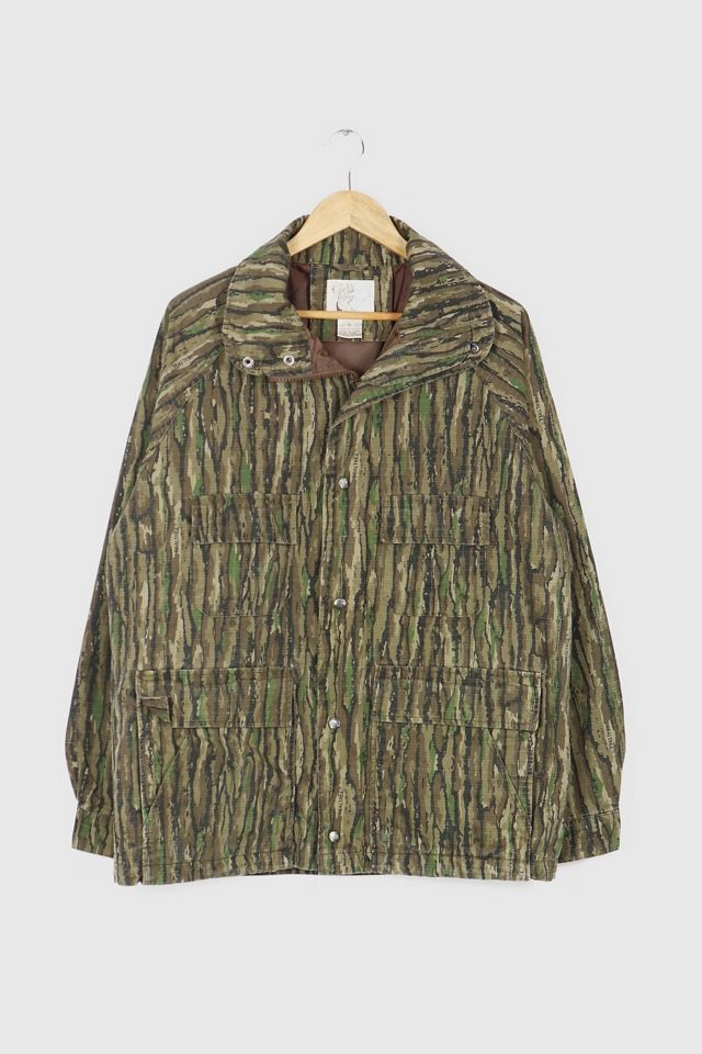 Graphic Print Hooded Zip-Up Camo Jacket Outdoor Style