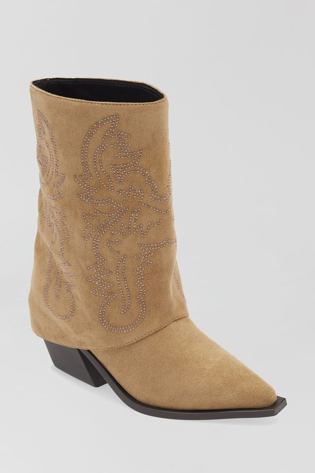 Azalea Wang Portabella Foldover Cowboy Boot #1