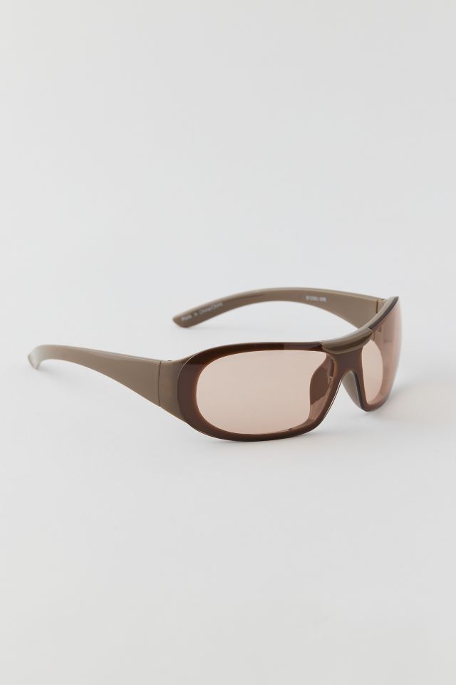 Sienna Plastic Shield Sunglasses #1