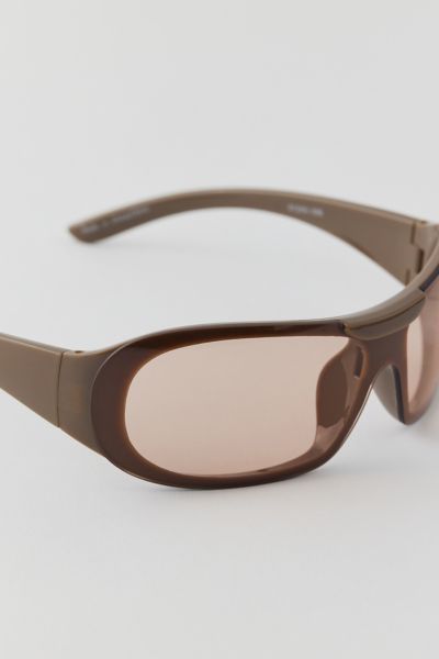 Sienna Plastic Shield Sunglasses