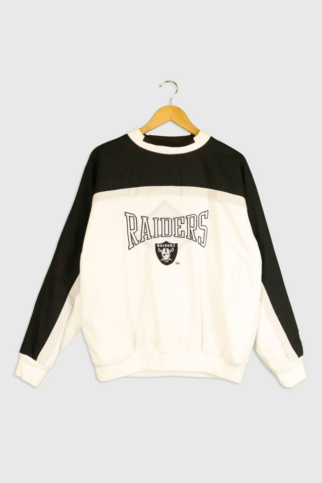 Vintage Logo 7 offers NFL Raiders Spell-Out Crewneck Sweatshirt