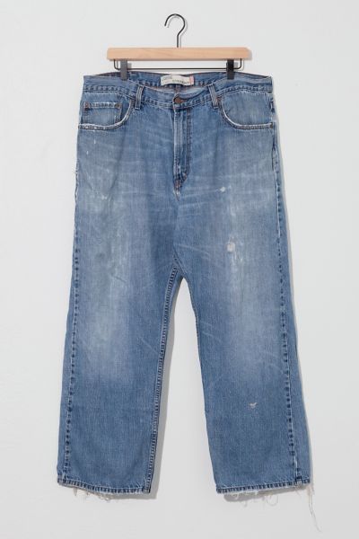 Levi's 569 Loose Straightデニム W36L30 y2k Vintage Y2K Distressed Levi's 569 Loose Fit Straight Leg