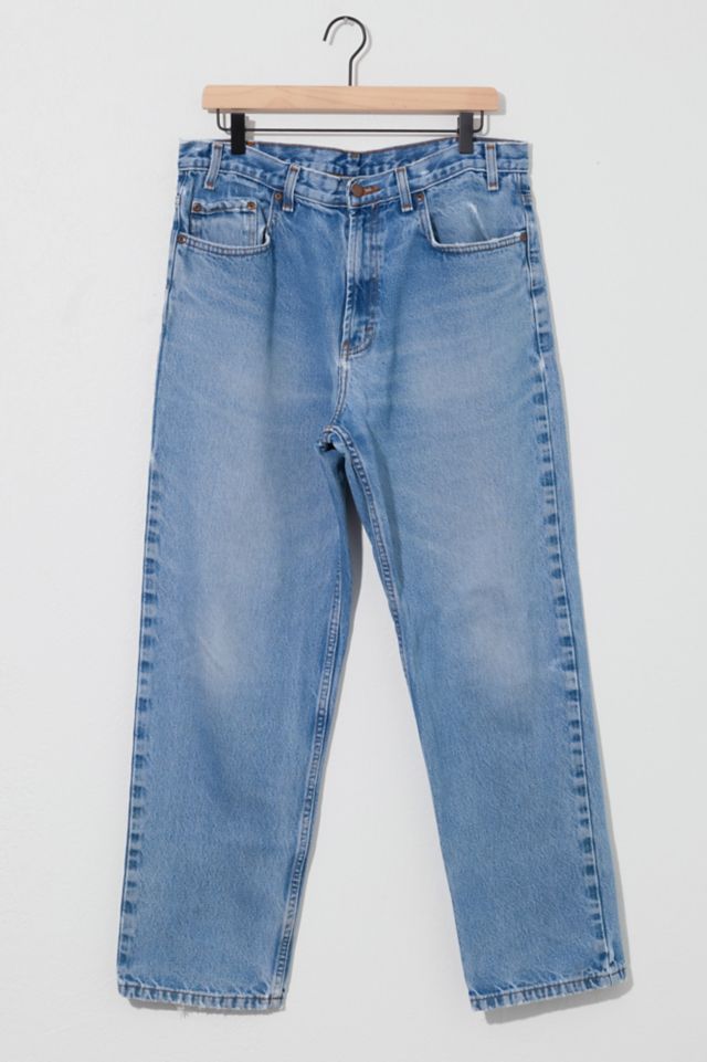 Vintage 1990s Distressed Stone Wash Denim Jeans | Urban Outfitters