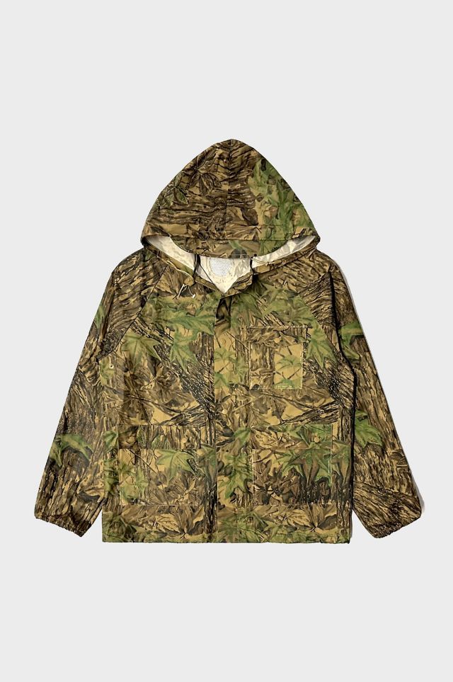 Vintage 1980 s Stearns Realtree Camo Rain Parka Jacket Urban Outfitters