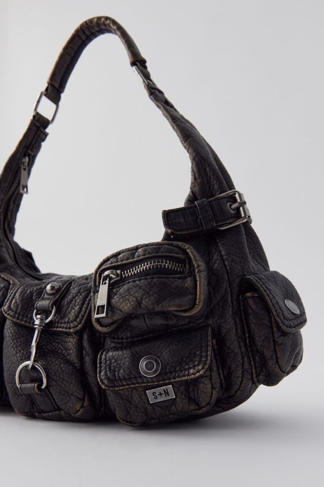 Silence + Noise Emily Washed Faux Leather Shoulder Bag #2