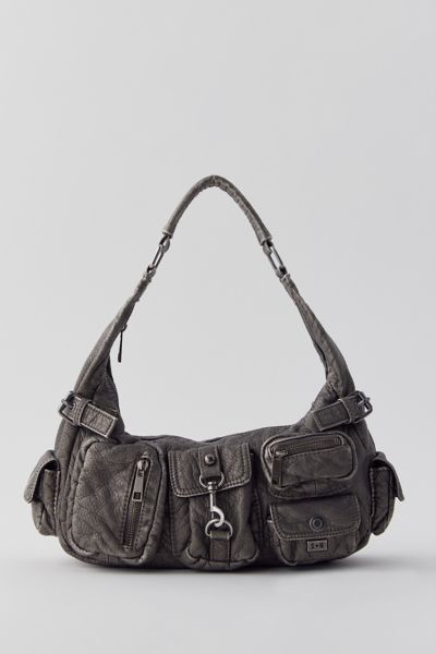 Y's Vintage leather bag sullen ours 深水