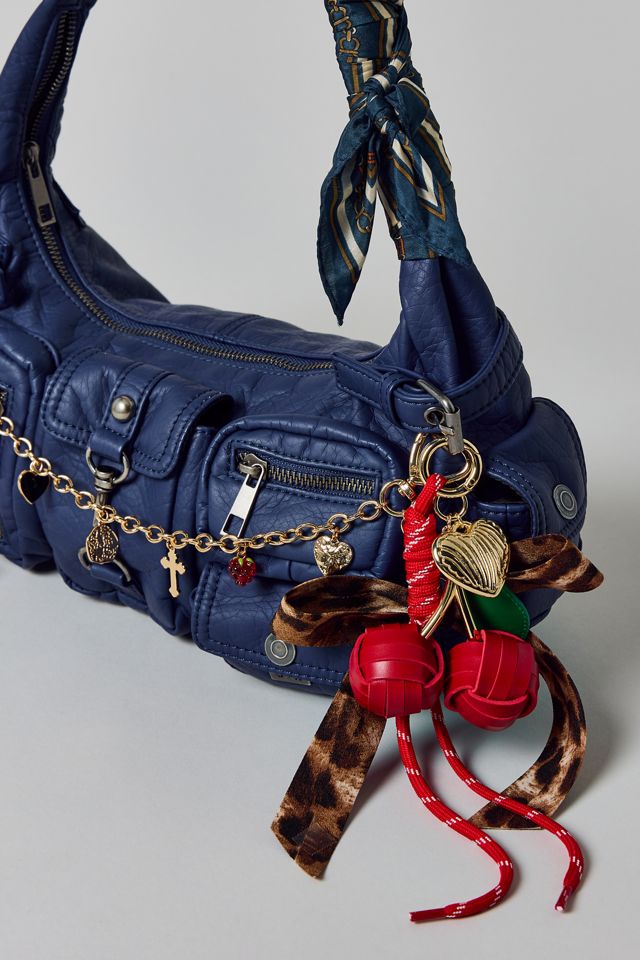 Silence + Noise Emily Washed Faux Leather Shoulder Bag | Urban