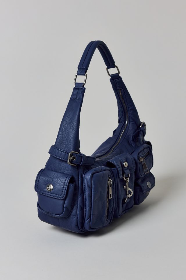 Silence + Noise Emily Washed Faux Leather Shoulder Bag | Urban