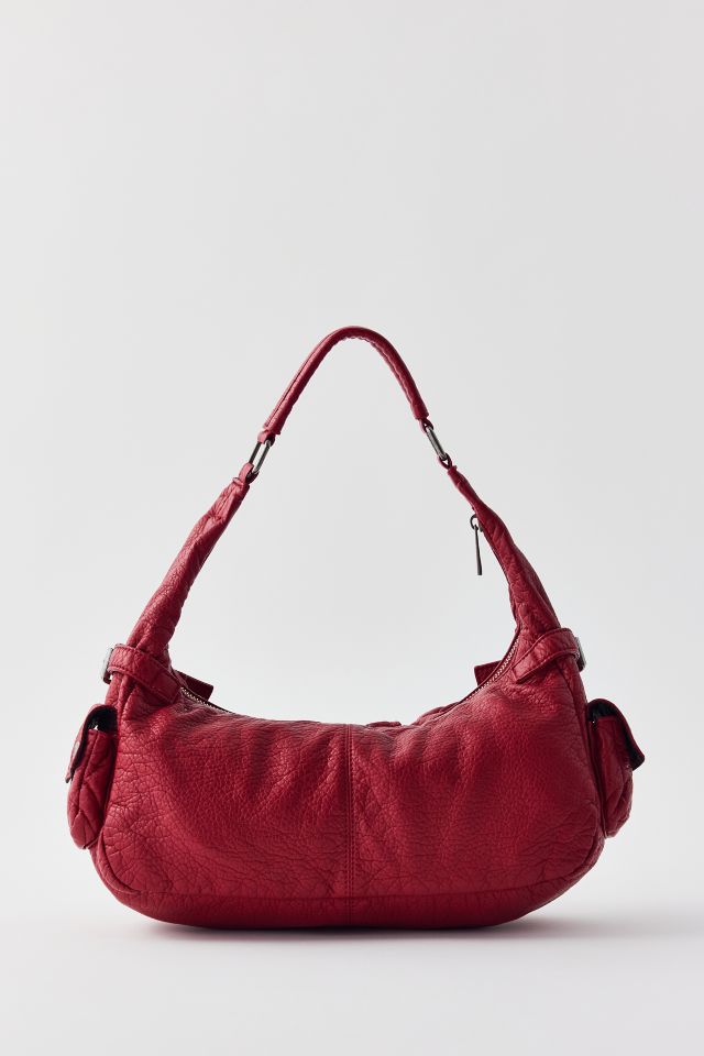 Silence + Noise Emily Washed Faux Leather Zippered Shoulder Bag #4