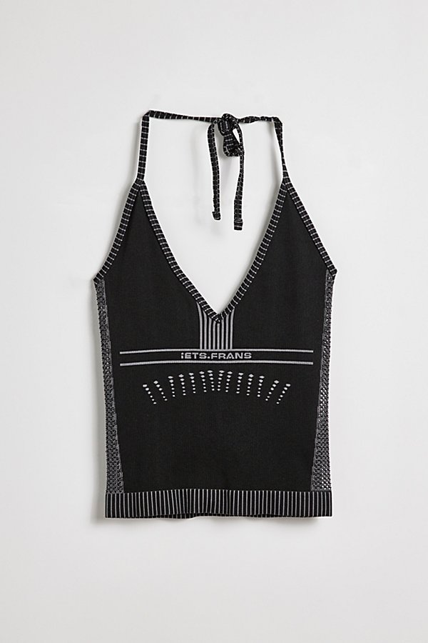 Iets Frans . … Seamless Halter Tank Top In Black At Urban Outfitters