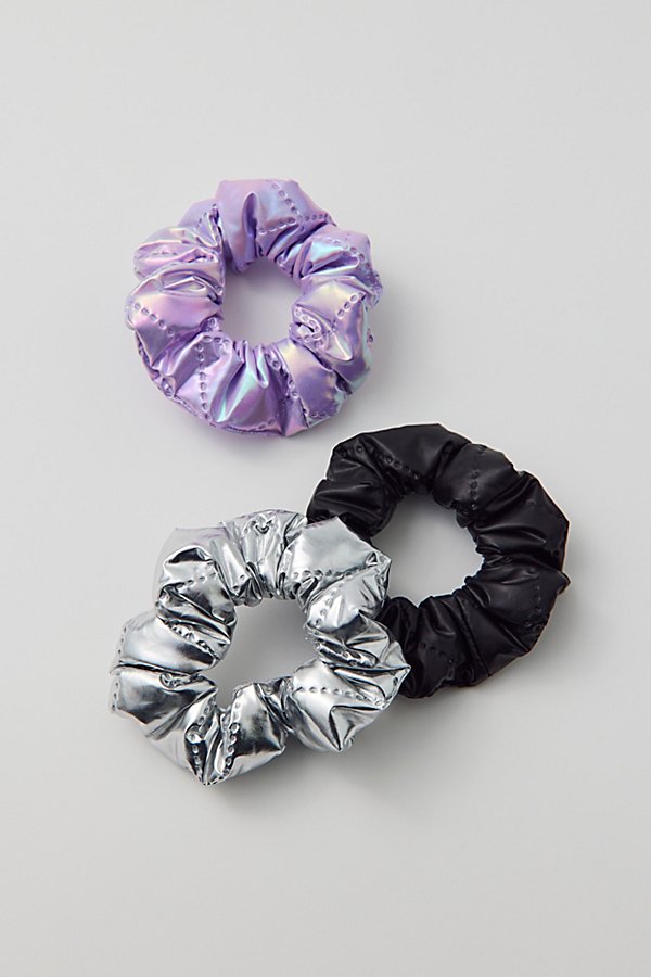 Urban Outfitters Puffy Scrunchie Set At  In Multi
