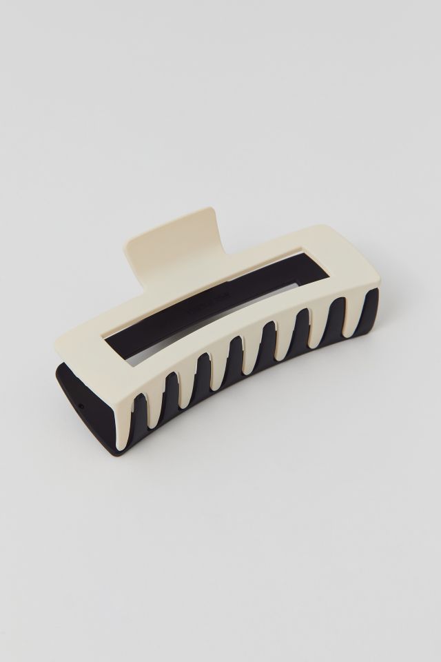 Colorblock Large Rectangle Claw Clip #2
