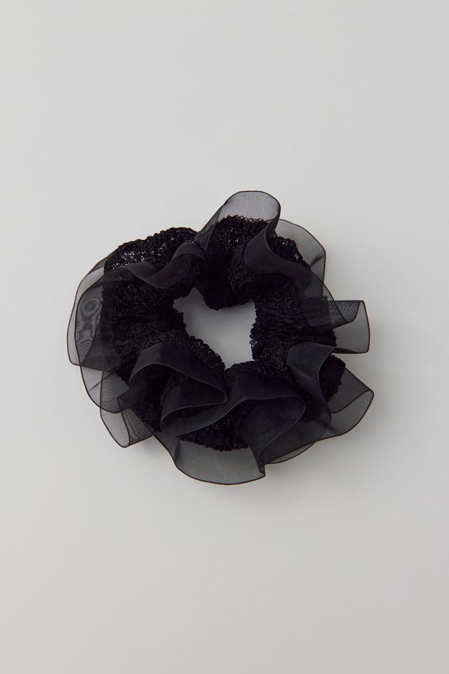 Organza Ruffle Scrunchie #1