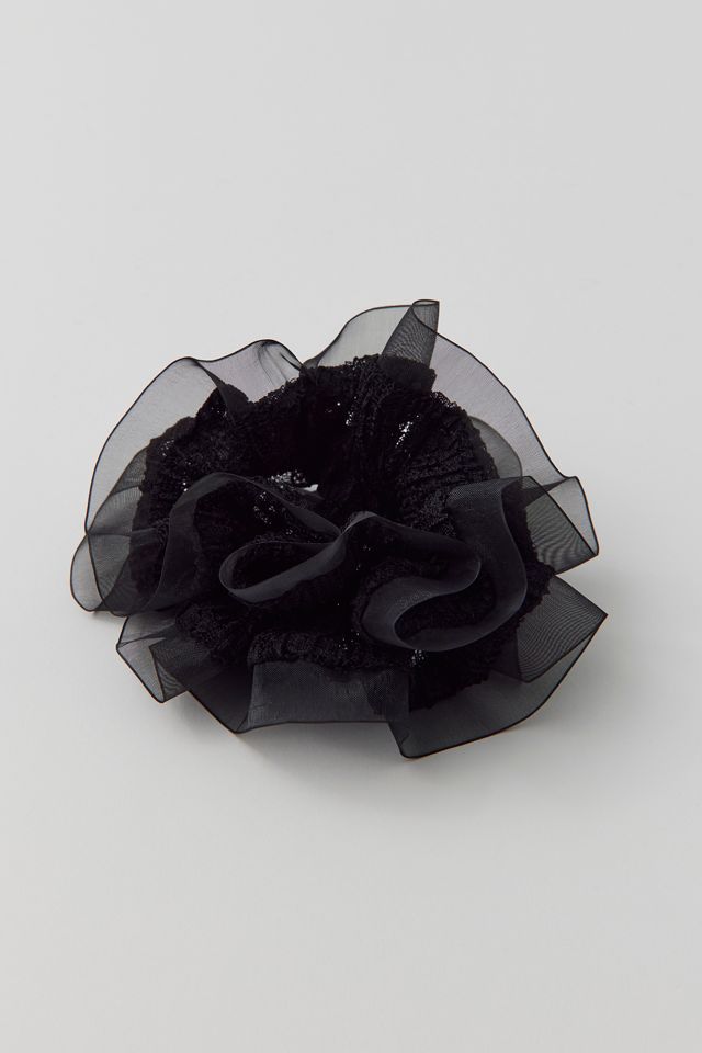 Organza Ruffle Scrunchie #2