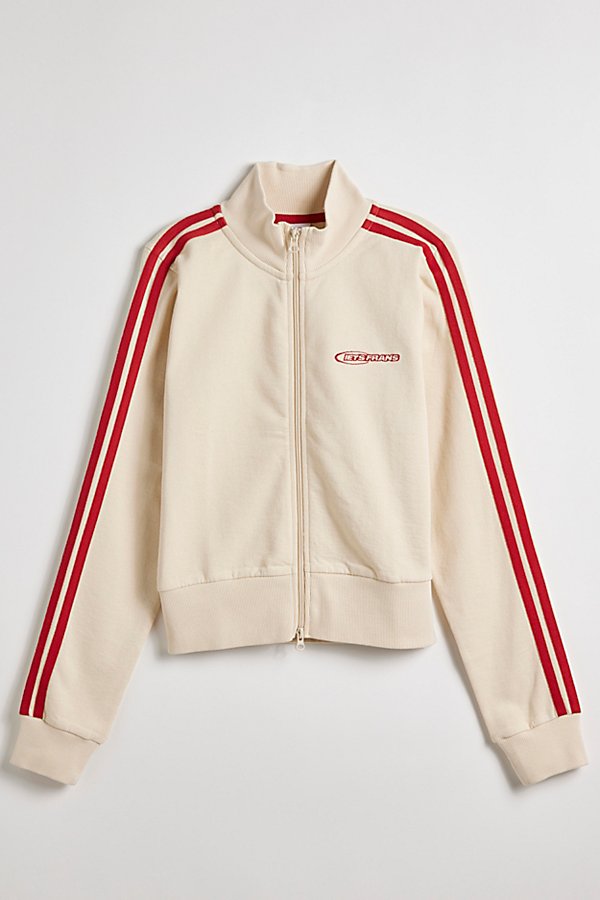 Iets Frans . … Shrunken Track Jacket In Cream At Urban Outfitters