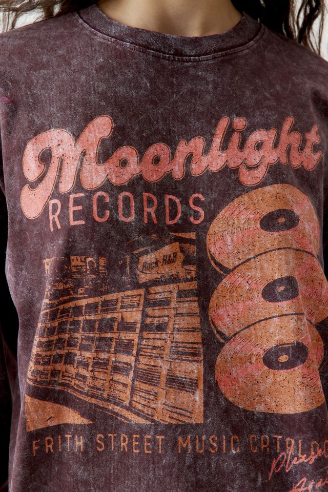 Moonlight Records Long Sleeve Graphic Tee #2