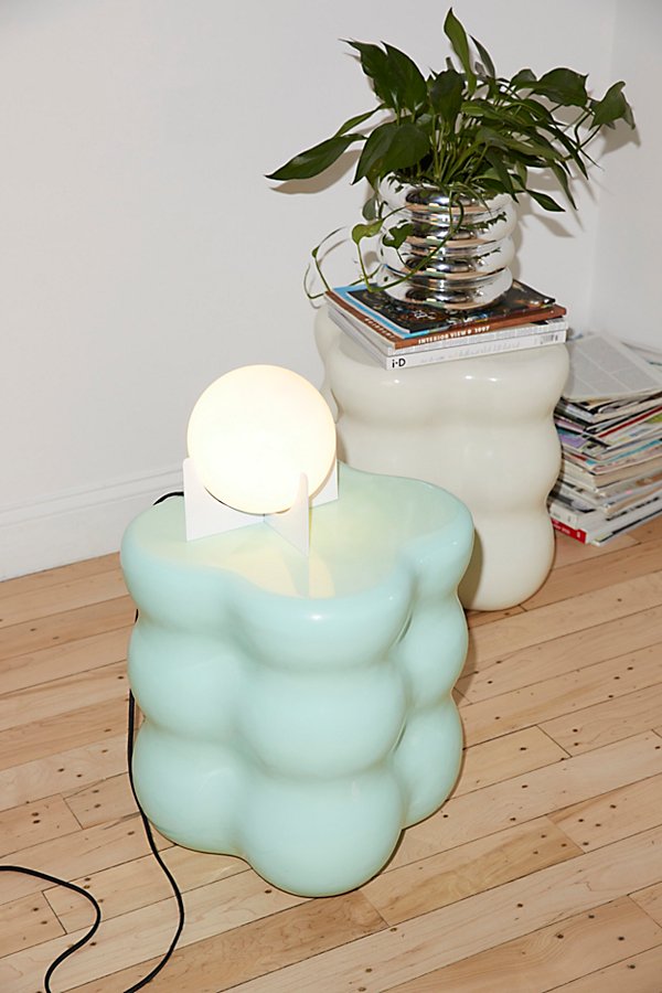 Urban Outfitters Mobie Side Table In Turquoise At  In Green