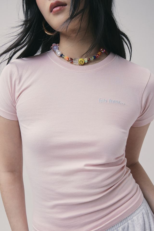 iets frans… Washed Baby Tee #1