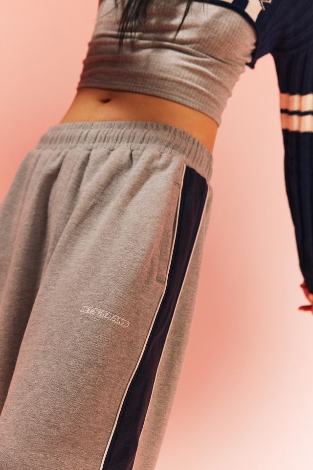 iets frans… Paneled Wide Leg Longline Sweatshort #3
