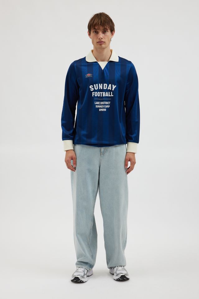 Umbro Sunday Football Long Sleeve Polo Shirt #2