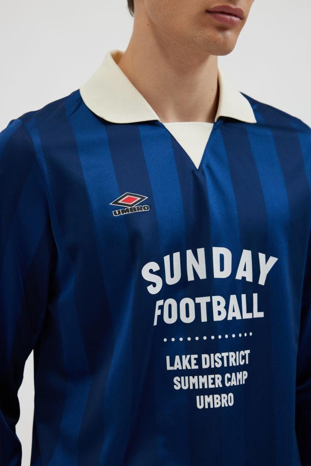 Umbro Sunday Football Long Sleeve Polo Shirt #3